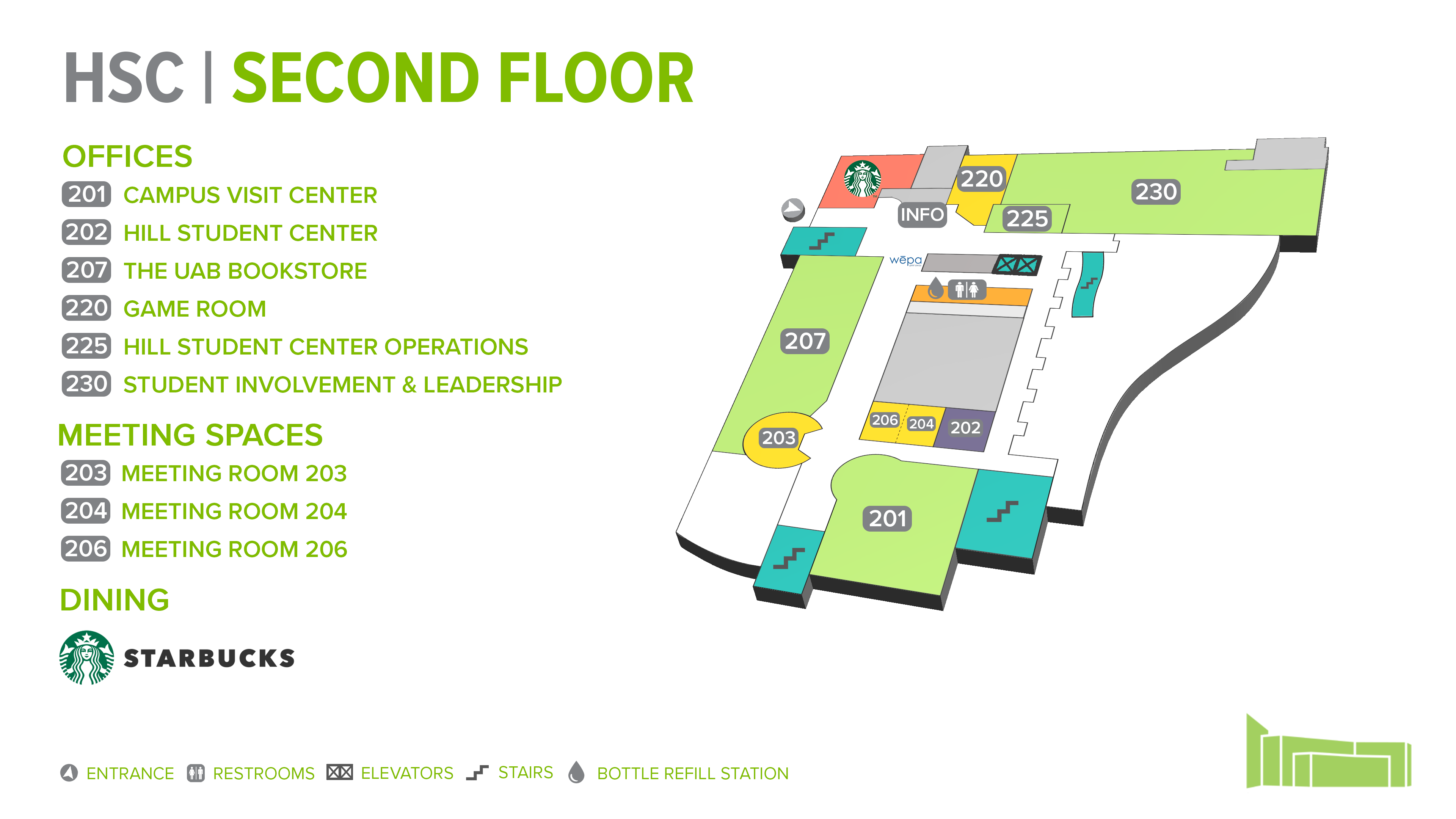 building-map-student-affairs-hill-student-center